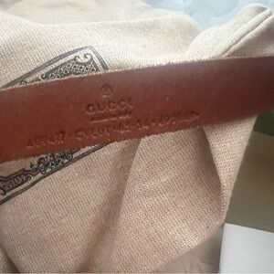 Authentic Gucci belt, GG Marmont thin belt